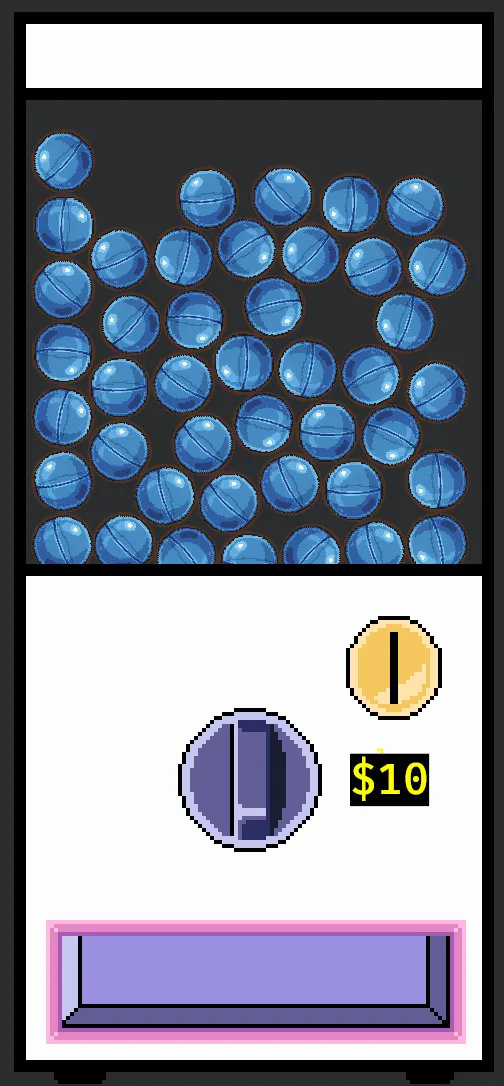 Gashapon Machine Sim